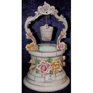  Capodimonte Wishing Well with Wide Base