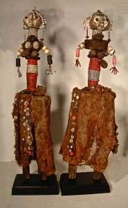 MUSEUM COLLECTIBLE 2 Wicca Dolls   ANGOLA  