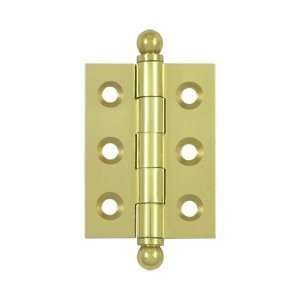  Deltana CH2015U3 Polished Brass 2 x 1 1/2 Square Corner 