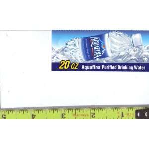 , Small Rectangle Size Aquafina Water BOTTLE Soda Vending Machine 
