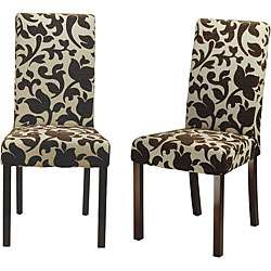 Hutchinson Upholstered Creme Chair (Set of 2)  