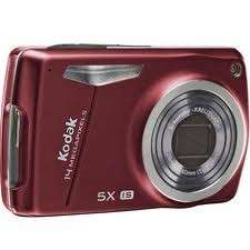 Kodak EasyShare M575 Digital Camera 14 MP 5x zoom RED 32mb internal 