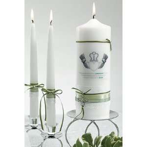   Celtic Charm Celtic Unity Candle and Taper Candles
