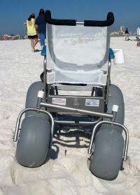 Exsteel De Bug Beach Wheelchair Specifications