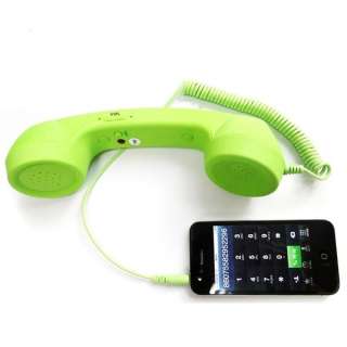   Mic Retro Fashion POP Phone Handset Tele Phone For iPhone4 4S 3G 3Gs