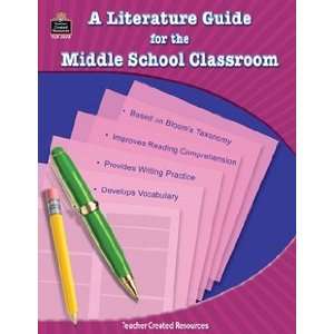   Literature Guide For The Middle School Classroom Gr 6 8 Toys & Games