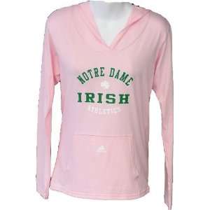 Womens Notre Dame Fighting Irish Spirit Squad L/S Pink 