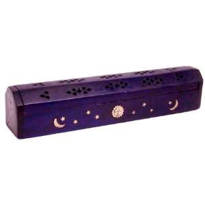   Celestial Coffin Incense Burner Violet 12 (2 pack) 
