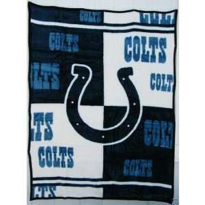 BRAND NEW TWIN/FULL Indianapolis Colts ACRYLIC BLANKET HOT RARE 
