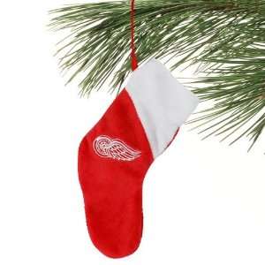  Detroit Red Wings 7 Plush Stocking Ornament Sports 