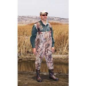   Rubber Chest Wader, Mossy Oak Duck Blind Size 11