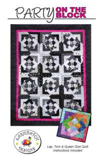 Party on the Block, Quilt Pattern by KariePatch Designs 753182127149 