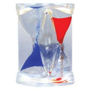  Natico Inverse Flow Liquid Timer, Blue and Red (60 ST054BR 