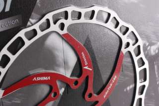   AIROTOR Disc Brake Rotor MTB Bike 160mm 6 with 6 bolts Red New  
