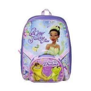   and the Frog Backpack with Detachable Lunch Kit   Purple Toys & Games