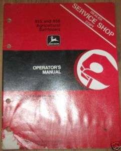 John Deere 855 856 Agricul Bulldozer Operators Manual  