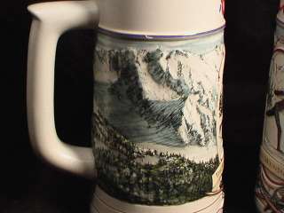Coors ROCKY MOUNTAIN LEGENDS Stein Cups  