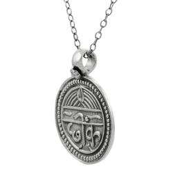 Sterling Silver Good Health Sanskrit Necklace  