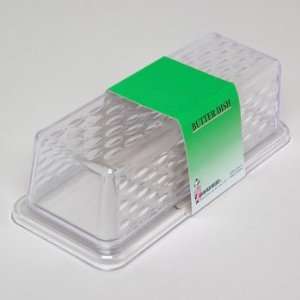  Butter Dish Clear Plastic