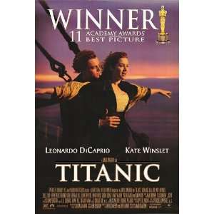  Titanic Intl Version D Movie Poster Double Sided Original 