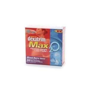  Dexatrim Max 2o  Maximum Weight Loss Powder, 20 Packets 