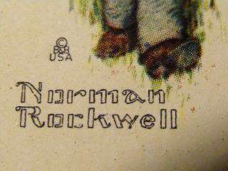VINTAGE, SEALED NORMAN ROCKWELL PLAYING CARDS,TAX STAMP  
