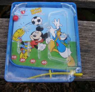 McDONALDS MICKEY MOUSE DONALD DUCK SOCCER BALL GAME  