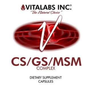 Vitalabs   CS / GS / MSM Complex   450 Capsules 4700 mg  