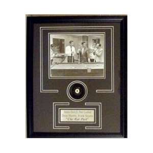 The Rat Pack playing billiards pool with billiard ball deluxe framed 