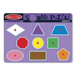  Shapes Sound Puzzle by Melissa and Doug Toys & Games