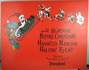Nightmare B4 Christmas Haunted Mansion Holiday Print  