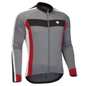  Descente Mens Cycling Terravent Long Sleeve Jersey Sports 