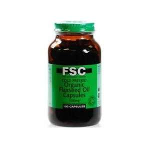    FSC Organic Flaxseed Oil 1000mg 90 capsules