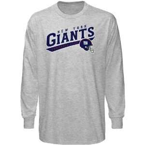 New York Giants Grey The Call Is Tails Long Sleeve T Shirt  
