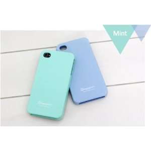  Sherbet Topping Jelly Case for iPhone 4 & 4S   Mint 
