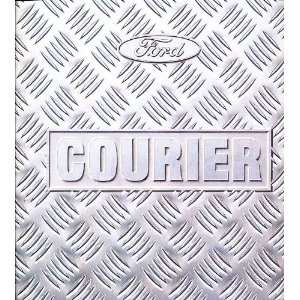  2001 Ford Courier Truck Australian Original Sales Brochure 