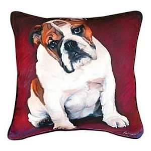  Paws and Whiskers Bulldog Baby Pillow