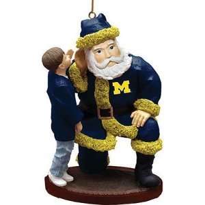  Michigan Wolverines NCAA Santas Secret Tree Ornament 