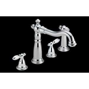 Delta 2256 LHP H216 Two Handle Kitchen Faucet with Spray Handles In