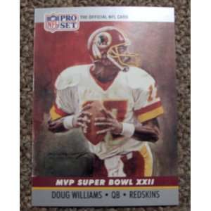   Doug Williams # 22 NFL Football Super Bowl MVP Card