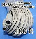 Samsung SME 4220 SDE 3000 100ft Cable Mini DIN SEA 100