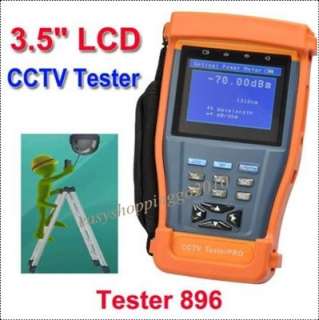 TFT LCD CCTV Fiber Optical Security Tester PRO STest 896  