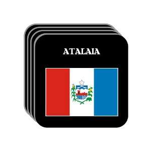  Alagoas   ATALAIA Set of 4 Mini Mousepad Coasters 