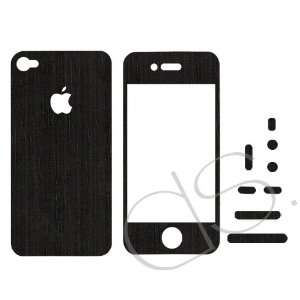  3D Layer iPhone 4 and 4S Skin   Charcoal Cell Phones 