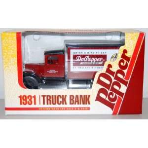  DR PEPPER 1931 TRUCK BANK BY ERTL COLLECTIBLES Toys 
