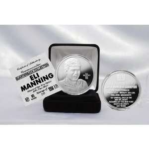  Eli Manning NFL Quarterback Coin Collection Pure Silver 
