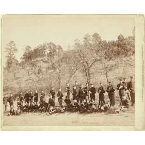  Drawing Company C, 3rd U.S. Infantry near Fort Meade, So 
