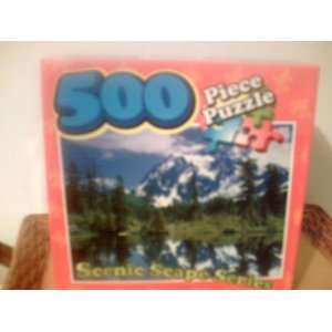  Puzzle 500 pc scenic scape series New 
