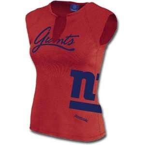  New York Giants Juniors Sleeveless Fashion Tee Sports 