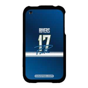  Philip Rivers   Color Jersey Design on AT&T iPhone 3G/3GS 